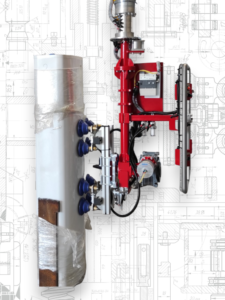 Sistema presa ventose verticali 180 rotazione